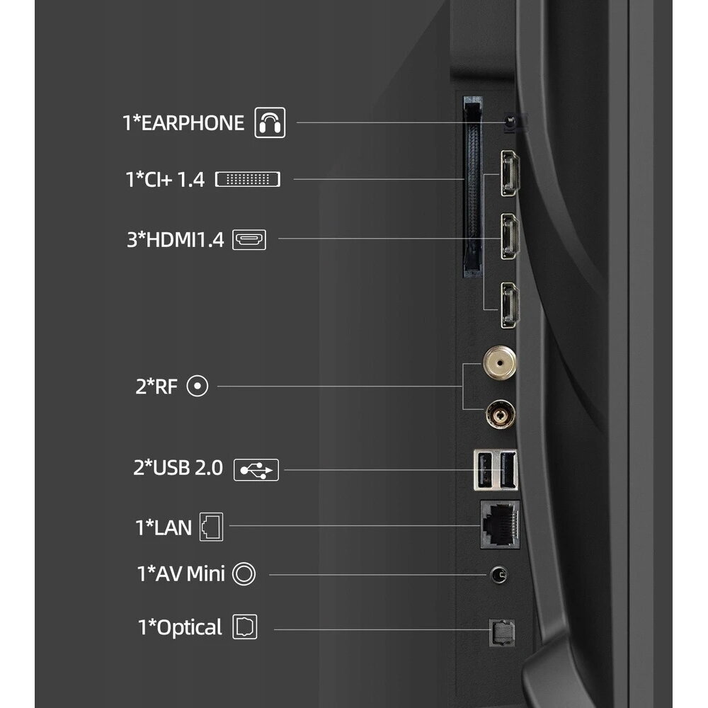 CHiQ L40QST 40" QLED Pro Full HD Google TV 4 CHiQ L40QST 40" QLED Pro Full HD Google TV 4