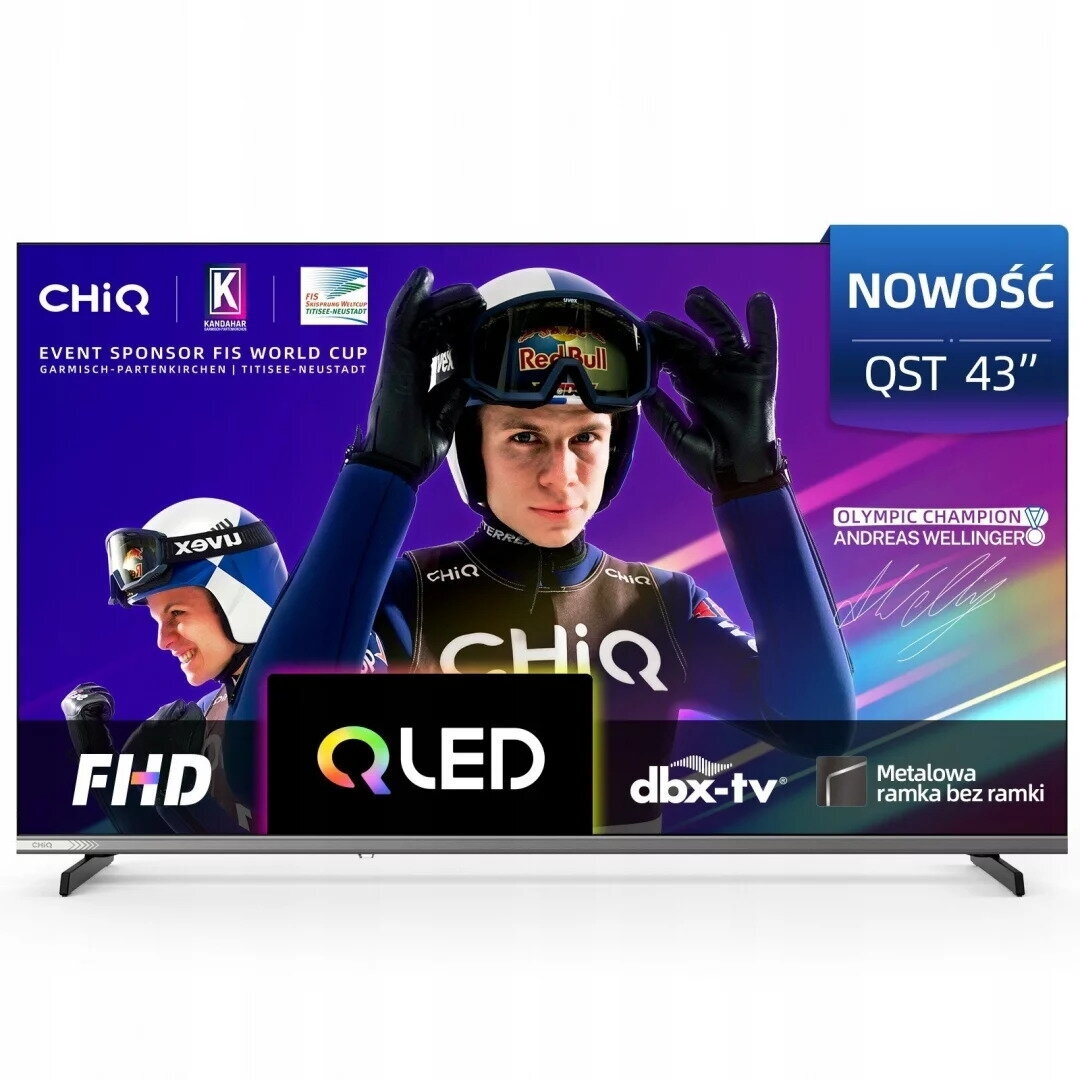 CHiQ L43QST 43" QLED Full HD Google TV 1