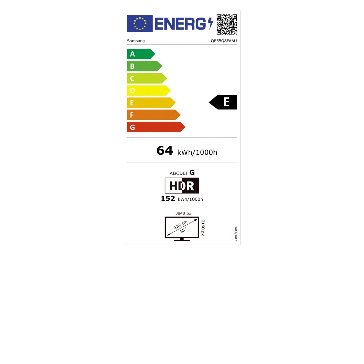 Samsung QE55Q8FAAUXXH 55'' 4K Ultra HD Smart TV 5